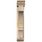 Ekena Millwork Balboa Traditional Rough Sawn Bracket w/ Offset Brace, Douglas Fir, 6"W x 22"D x 34"H BKT0604X22X34BOA01RDF - alternate 2